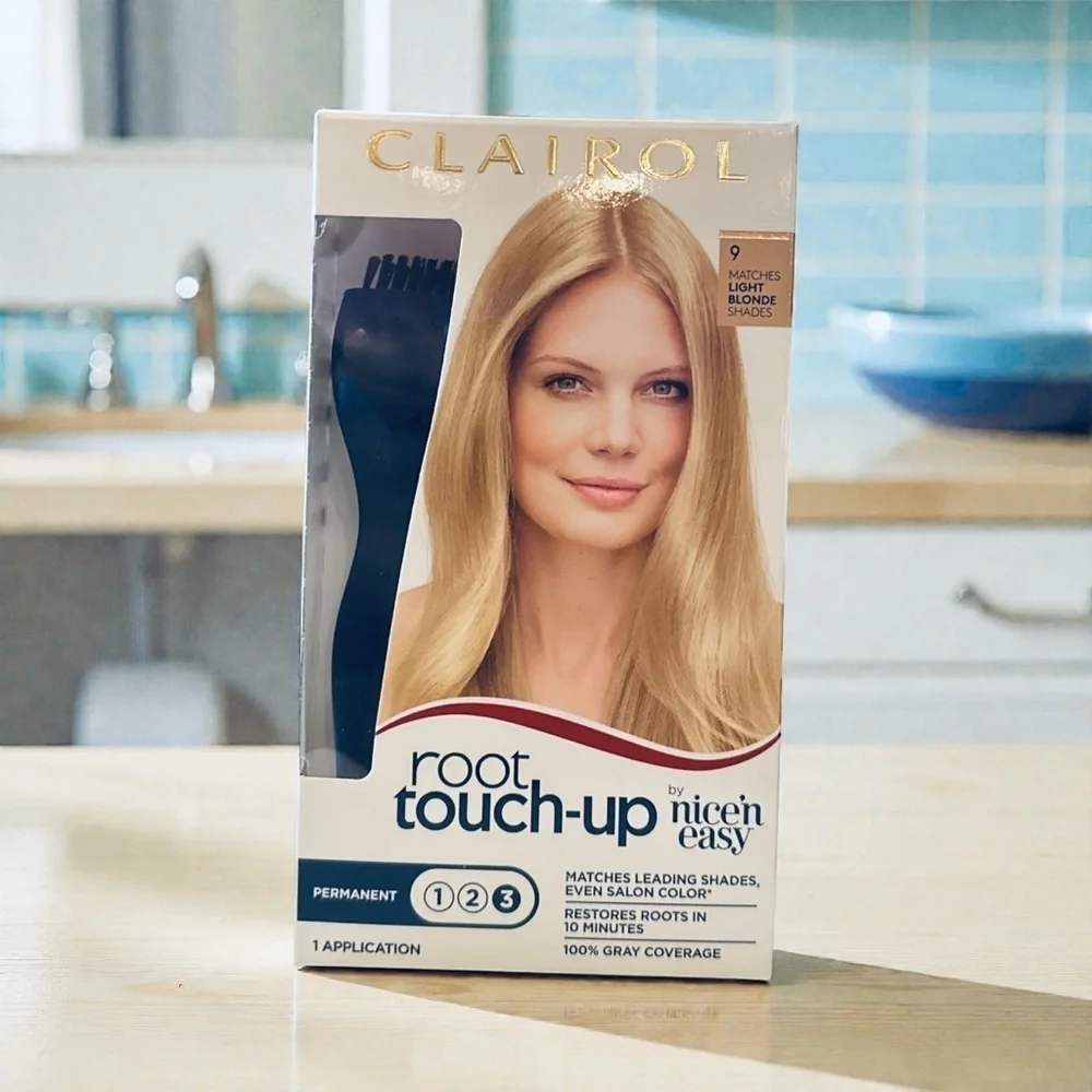 Clairol Nice’n Easy Root Touch-Up 9 Light Blonde | Permanent Hair Color